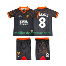 Maillot/Tenue AS Roma NAKATA 8 1999 2000 Retro Enfant Exterieur